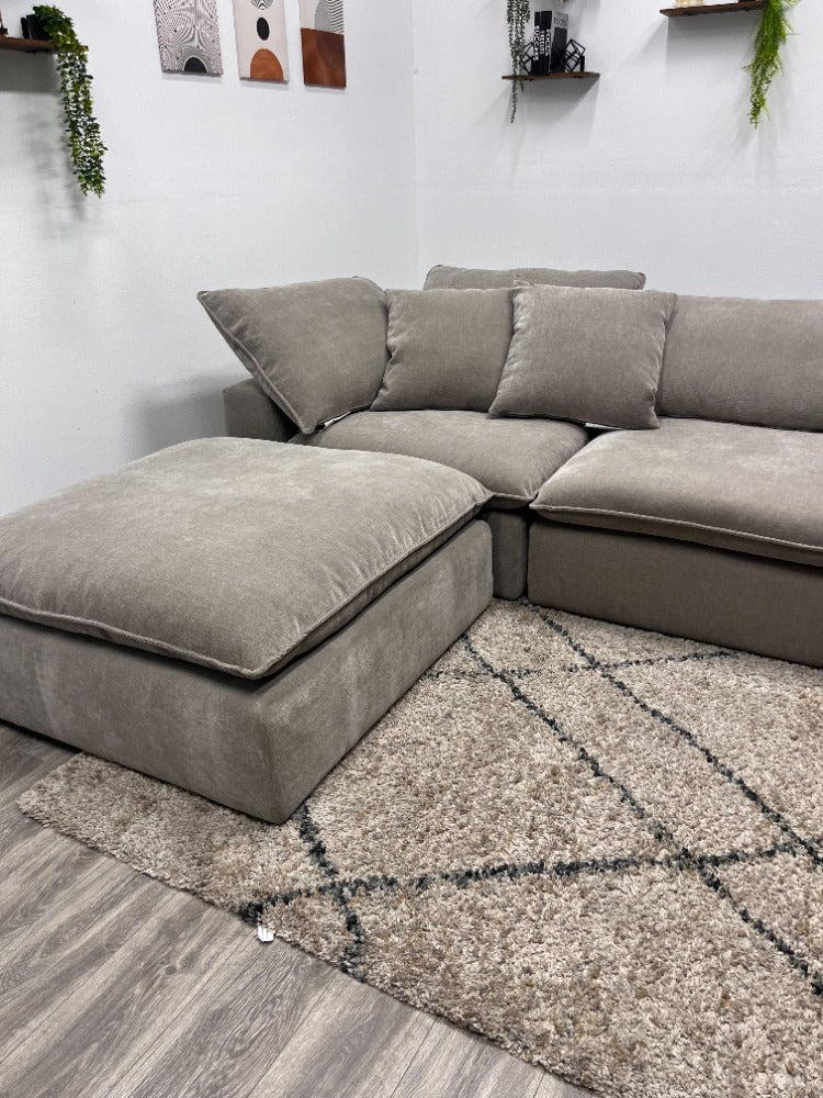 Sereen 6-piece Fabric Modular Sectional