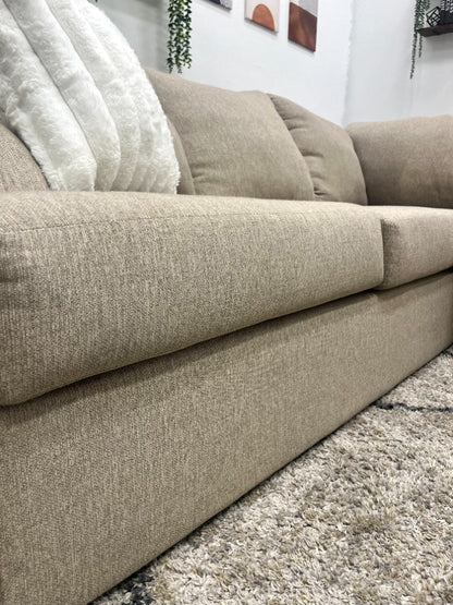 Preowned Cream Sectional Couch