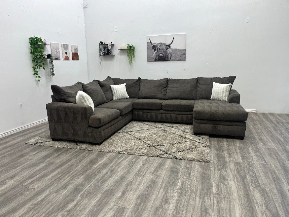 Gray Sectional Couch