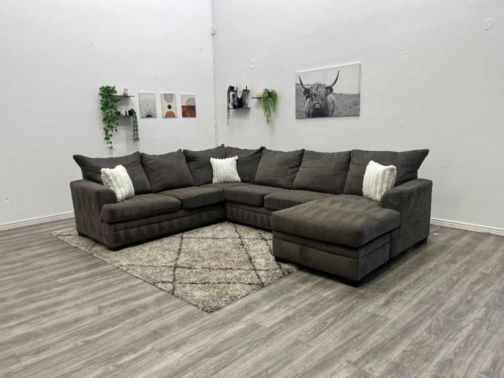 Gray Sectional Couch