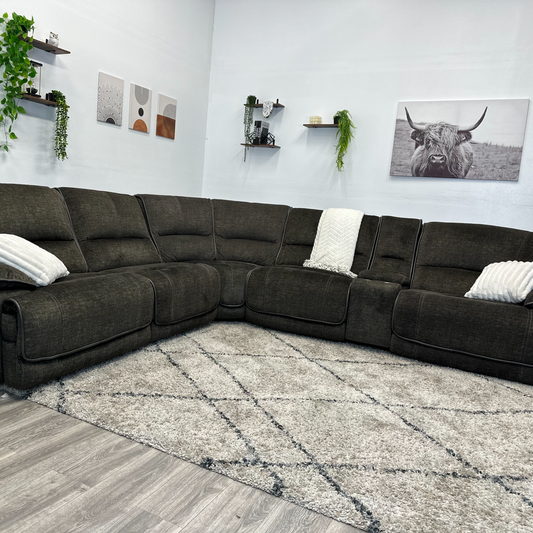 Recliner Sectional Couch - Free Delivery