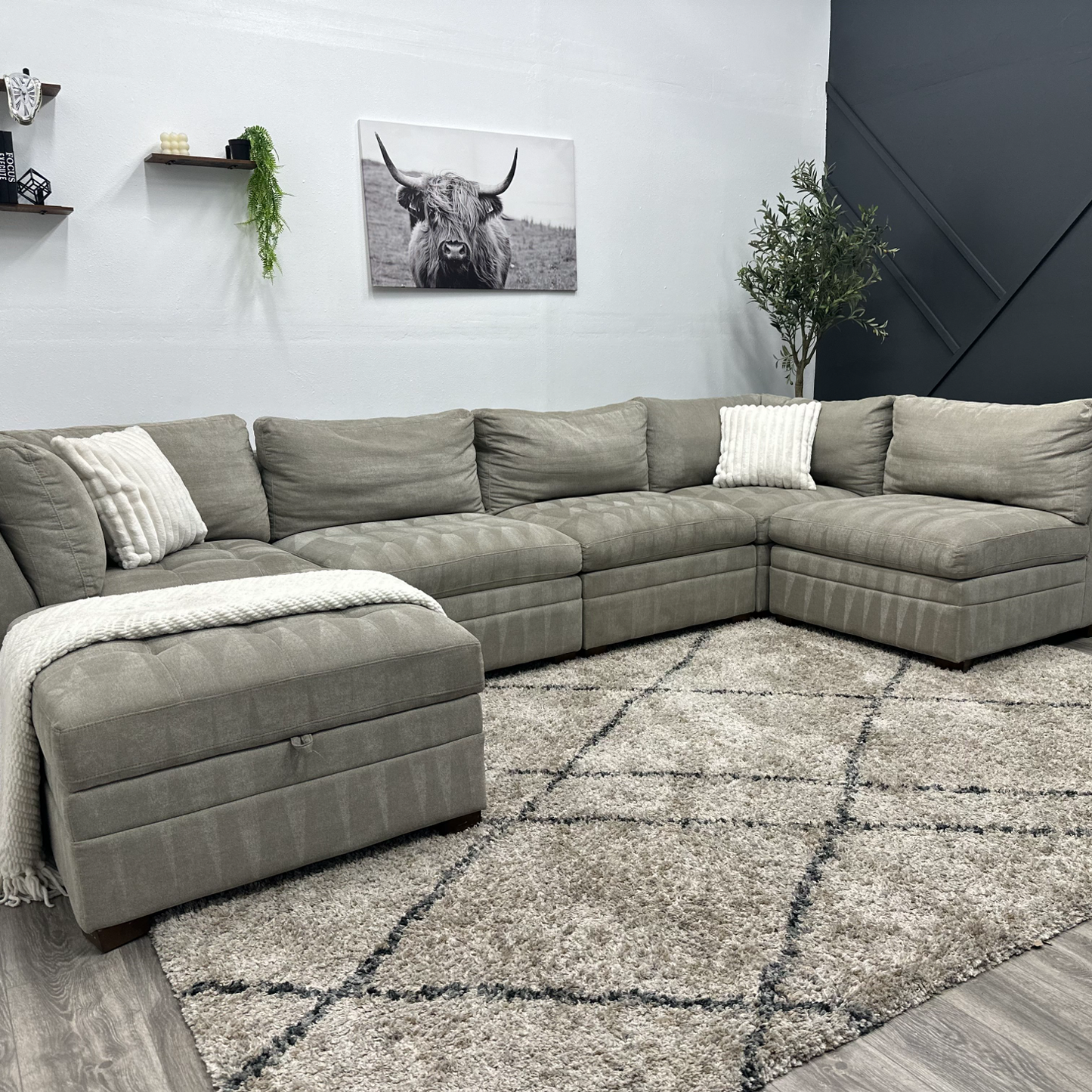 Tisdale Sectional Couch Modular - Free Delivery