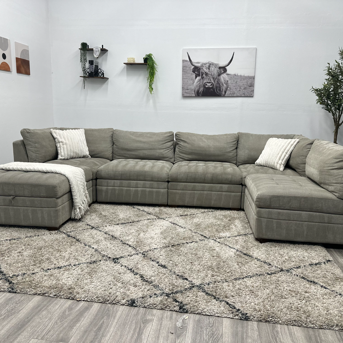 Tisdale Sectional Couch Modular - Free Delivery