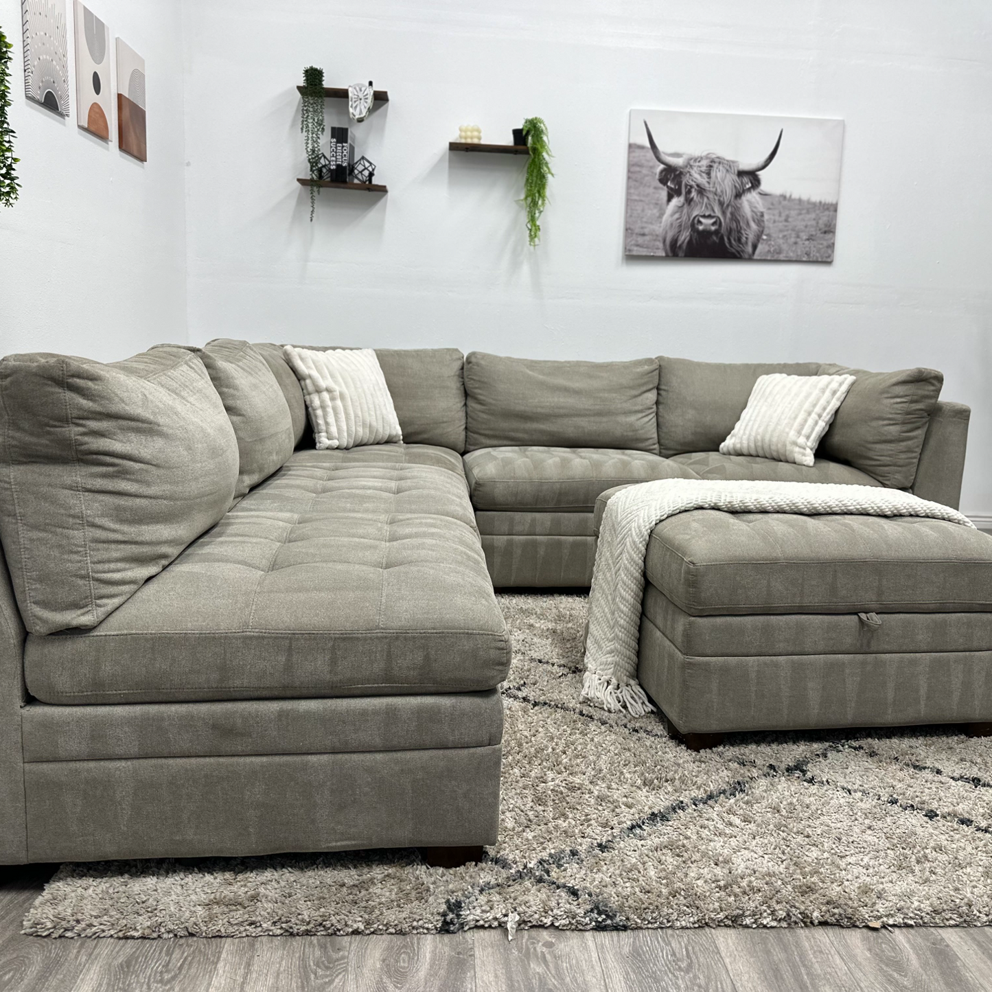 Tisdale Sectional Couch Modular - Free Delivery