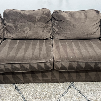 Brown Sectional Couch - Free Delivery