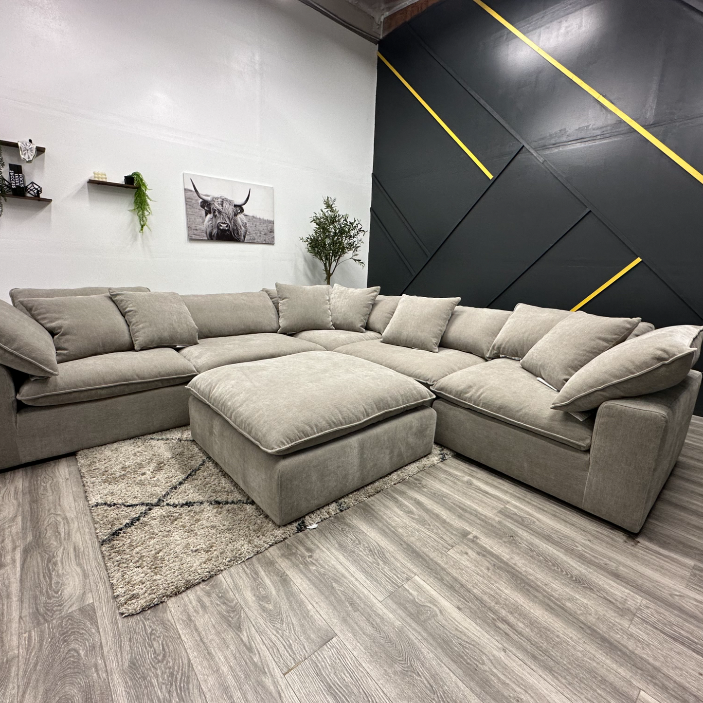 Huge Cloud Couch - Free Delivery