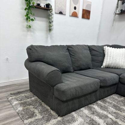 Grey Sectional Couch - Free Delivery