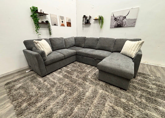 Luke Fabric Sleeper Sectional